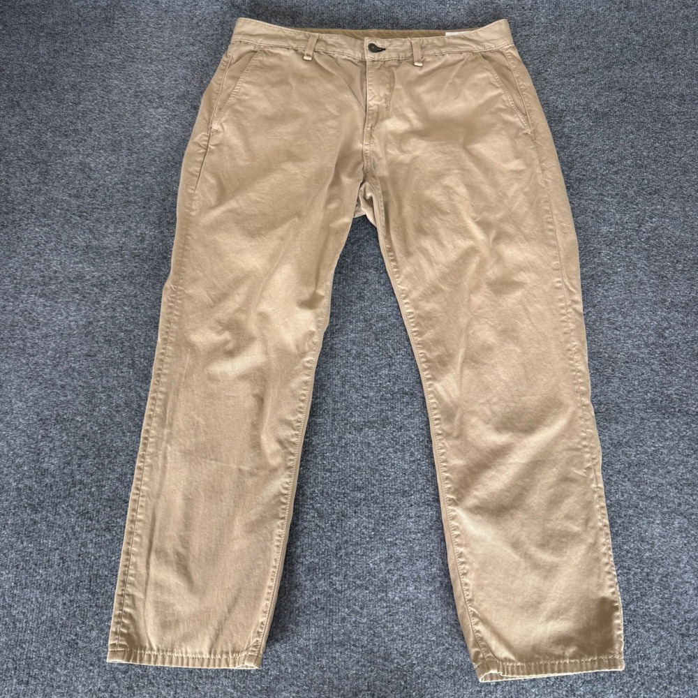 Rag & Bone Pants Mens 36x28 Beige Cotton Chino Straight‎ Leg Casual Everyday